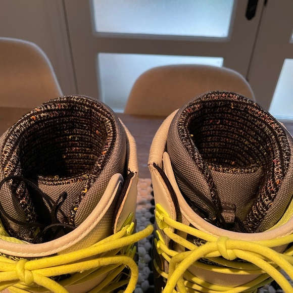 Nike DK ZOOM snowboard boots size 9 black grey white volt - Picture 2 of 8